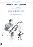 Okadka: Gauffriau Jean, Esquisses  Vol.2 - 4 Guitares