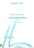 Okadka: Sor Fernando, L'Encouragement Op.34 - duo