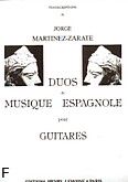 Okadka: Martinez-Zarate Jorge, Duos de Musique Espagnole - Albeniz, Galls, Granados