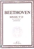 Okadka: Beethoven Ludwig van, Sonate No 23 en Fa mineur Op.57 