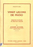 Okadka: Roussel Andree, 20 Leons de Piano