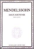 Okadka: Mendelssohn-Bartholdy Feliks, Romance N1 : Doux Souvenir