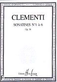 Okadka: Clementi Muzio, Sonatines Op.36