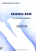 Okadka: Joplin Scott, Original Rags - 4 Saxophones