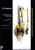 Okadka: Paganini Niccolo, Caprices Op.1 N1 a 12 - solo Trans. VADROT