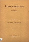 Okadka: Dhellemmes Raymond, Trios Modernes pour Trombones