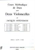 Okadka: Offenbach Jacques, Cours Duos Violoncelles, Op.49 Livre 2