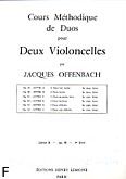 Okadka: Offenbach Jacques, Cours Duos Violoncelles, Op.50 Livre 1