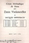 Okadka: Offenbach Jacques, Cours Duos Violoncelles Op.51 Livre 2
