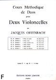 Okadka: Offenbach Jacques, Cours Duos Violoncelles, Op.51 Livre 3