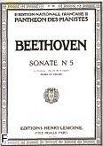Okadka: Beethoven Ludwig van, Sonate N5 Op.24 Fa Maj. 