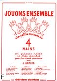 Okadka: Antiga Jean, Jouons ensemble vol. 2 - 4 Mains