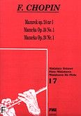 Okładka: Chopin Fryderyk, Mazurek op.24 nr 1    MFL 17