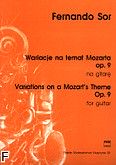 Okadka: Sor Fernando, Wariacje na temat Mozarta op. 9 (gosy)