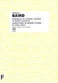 Okładka: Baird Tadeusz, Wariacje w formie ronda (na kwartet smyczkowy) (partytura+głosy)