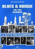 Okadka: Jasinski Richard, 10 duets for saxophones. Blues & Boogie (2* skasofon altowy)