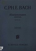 Okadka: Bach Carl Philipp Emmanuel, Sonaty fortepianowe z. 3: C-dur Wq51,1; C-dur Wq65,35; C-dur Wq65,36; A-dur Wq65,37; D-dur Wq65,40;