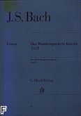 Okadka: Bach Johann Sebastian, Das Wohltemperierte Klavier z. 2