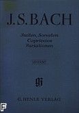 Okadka: Bach Johann Sebastian, Suity, Sonaty, Cappricia, Wariacje