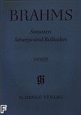 Okadka: Brahms Johannes, Ballady, Scherzo i Sonaty Ballady: d-moll op. 10 nr 1 , D-dur op. 10 nr 2, h-moll op. 10 nr 3