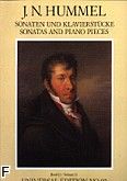 Okadka: Hummel Johann Nepomuk, Sonaty i utwory fortepianowe z. 2: Sonata op. 81, Sonata op. 106, Rondo-Fantazja op. 19, Rondo brill