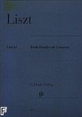 Okadka: Liszt Franz, Trois Etudes de Concert Il lamento, La leggierezza, Un sospiro