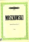 Okadka: Moszkowski Maurycy, Tace hiszpaskie op. 12