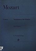 Okadka: Mozart Wolfgang Amadeusz, Wariacje fortepianowe
