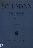 Okadka: Schumann Robert, Sonata fis-mol op. 11