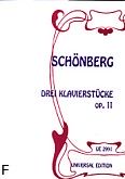 Okadka: Schnberg Arnold, 3 utwory op. 11