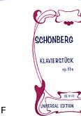 Okładka: Schönberg Arnold, Klavierstück op. 33a