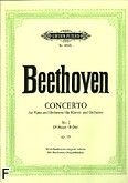 Okadka: Beethoven Ludwig van, Koncert fortepianowy B-dur, op. 19
