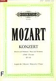 Okadka: Mozart Wolfgang Amadeusz, Koncert d-moll KV 466 na fortepian i orkiestr (wyc.fort.)