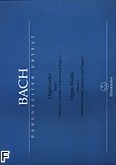 Okadka: Bach Johann Sebastian, Utwory organowe z. 5: Preludia, Toccaty, Fantazje i Fugi cz. I BWV 531-550, 562