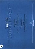 Okadka: Bach Johann Sebastian, Utwory organowe z. 7: 6 sonat BWV 525-530, Trio d-moll BWV 583, Passaglia c-moll BWV 582, Alla breve