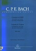 Okadka: Bach Carl Philipp Emmanuel, Koncerty na klawesyn i smyczki d-moll BWV 1052a