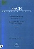 Okładka: Bach Johann Sebastian, Koncerty na klawesyn i smyczki nr 2 E-dur BWV 1053