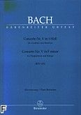 Okadka: Bach Johann Sebastian, Koncerty na klawesyn i smyczki nr 5 f-moll BWV 1056