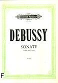 Okadka: Debussy Claude, Sonata g-moll