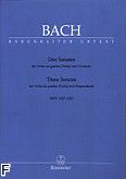 Okadka: Bach Johann Sebastian, Trzy sonaty na altwk i b.c., BWV 1027-1029