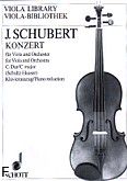Okadka: Schubert Joseph, Koncert C-dur na altwk i orkiestr