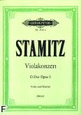 Okadka: Stamic Karel, Koncert D-dur na altwk i orkiestr