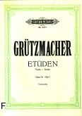 Okadka: Grtzmacher Friedrich, Etiudy op. 38, z. 1