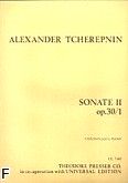 Okadka: Czerepin Aleksander, II Sonata op. 30 nr 1