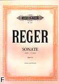 Okadka: Reger Max, Sonata c-moll op. 139