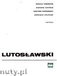 Okadka: Lutosawski Witold, Wariacje symfoniczne