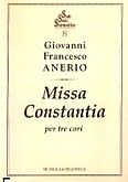 Okładka: Anerio Giovanni Francesco, Missa constantia