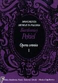 Okadka: Pkiel Bartomiej, Opera omnia t. 1: Muzyka wokalno-instrumentalna