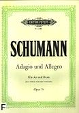 Okadka: Schumann Robert, Adagio i allegro op. 70
