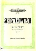 Okadka: Szostakowicz Dymitr, Koncert Es-dur op. 107 na wiolonczel i orkiestr (wyc.fort.)